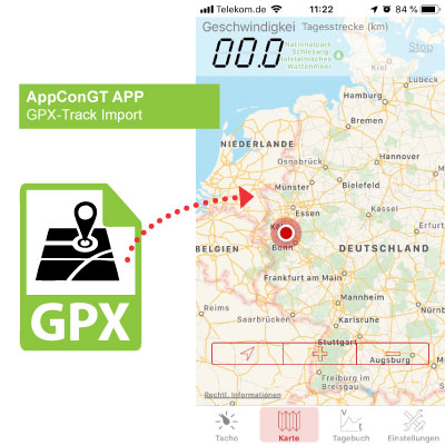 GPX-Track Import
