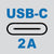 USB Type C - 2 A