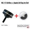 NC-17 Connect AirBox A-Headset Mount inkl. Apple AirTag "No Speaker" Fahrradhalterung mit Diebstahlschutz